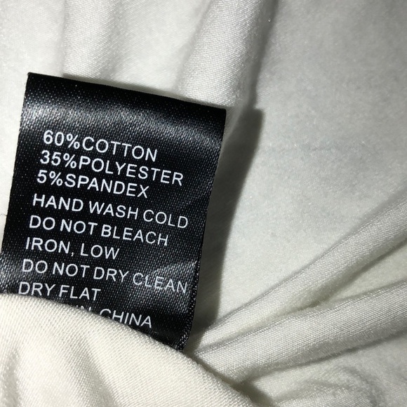 POL medium oversized cream floral embroidered top - Picture 4 of 4